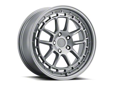 MKW Offroad M208 Matte Gray 5-Lug Wheel; 18x8; 35mm Offset (87-90 Dakota)
