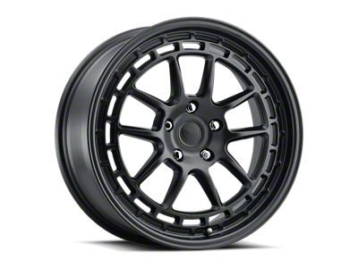 MKW Offroad M208 Satin Black 5-Lug Wheel; 18x8; 35mm Offset (87-90 Dakota)