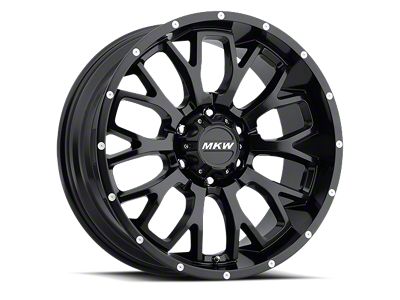 MKW Offroad M95 Satin Black 6-Lug Wheel; 20x9; -10mm Offset (19-24 RAM 1500)