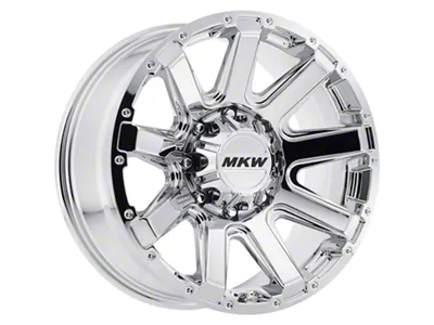 MKW Offroad M94 Chrome 6-Lug Wheel; 17x9; 10mm Offset (19-23 Ranger)