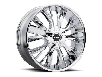 MKW M122 Chrome 6-Lug Wheel; 22x9; 18mm Offset (19-25 RAM 1500)