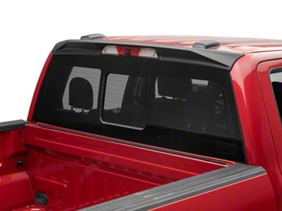 MMD Cab Spoiler; Satin Black (21-24 F-150)