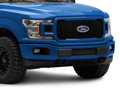 MMD Street Series Front Lower Valance; Satin Black (18-20 F-150, Excluding Raptor)