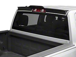RedRock Rear Truck Cab Spoiler; Matte Black (09-18 RAM 1500)