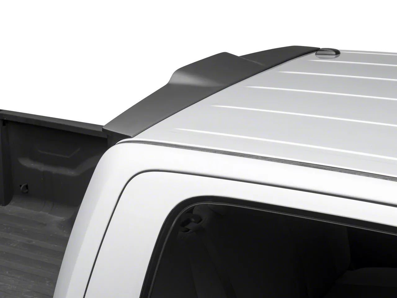 RedRock RAM 1500 Rear Truck Cab Spoiler; Matte Black 982859 (0918 RAM