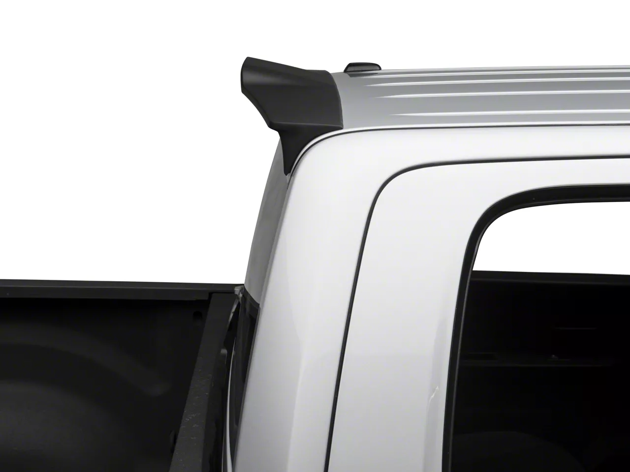 RedRock RAM 1500 Rear Truck Cab Spoiler; Matte Black 982859 (0918 RAM