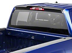 RedRock Rear Truck Cab Spoiler; Matte Black (14-18 Sierra 1500 Double Cab, Crew Cab)