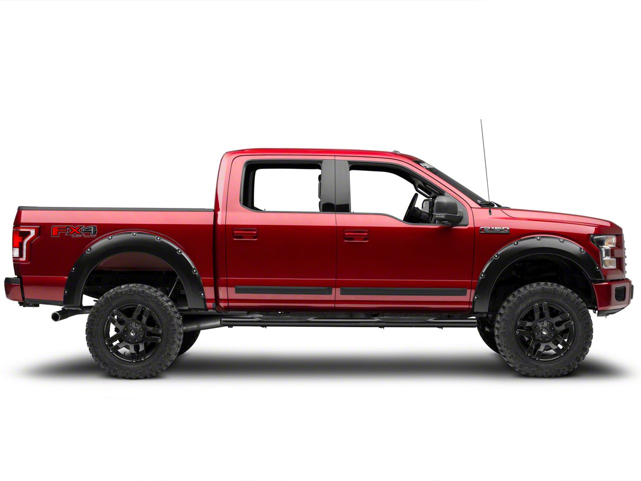 2015-2020 Ford F-150 Super Cab 6.5' Short Bed Body Side Molding Trim-2 5/8" ABL