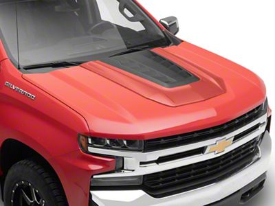 MMD Hood Scoop; Pre-Painted (19-21 Silverado 1500; 2022 Silverado 1500 LTD)