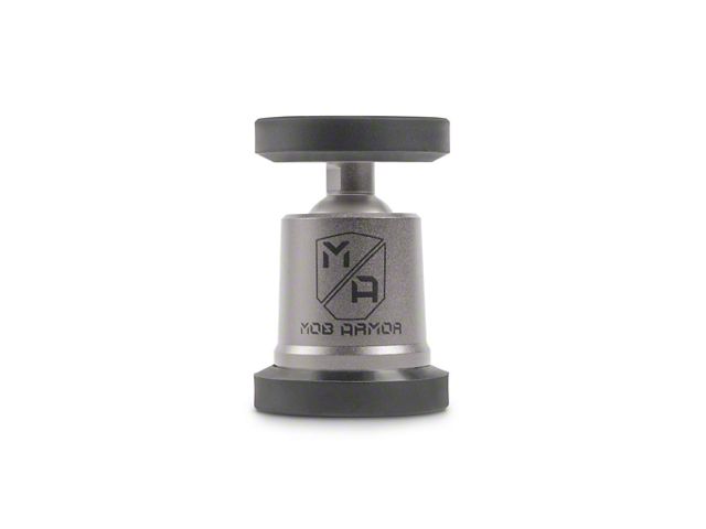 Mob Armor MobNetic Maxx Magnetic Car Mount; Gun Metal (Universal; Some Adaptation May Be Required)