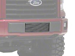 RedRock Modern Billet Lower Grille Insert; Polished (15-17 F-150, Excluding Raptor)