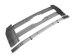 RedRock Modern Billet Upper Grille Overlay; Polished (15-17 F-150 XL)