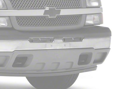 RedRock Air Dam Lower Grille Insert; Polished (03-06 Silverado 1500)