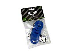 Moose Knuckle Offroad Rattle Rings Shackle Isolator Washers 5/8; Blue Balls 