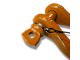 Moose Knuckle Offroad B'oh Spin Pin Recovery Shackle 3/4; Obscene Orange