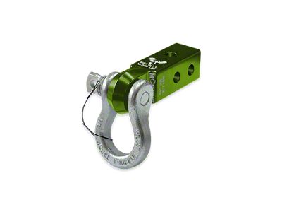 Moose Knuckle Offroad B'oh Spin Pin Shackle/Mohawk 2.0 Receiver Combo; Bean Green/Nice Gal (Universal; Some Adaptation May Be Required)