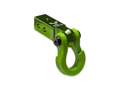 Moose Knuckle Offroad Jowl Split Shackle 3/4 and Mohawk 2.0 Receiver Combo; Bean Green/Sublime Green (Universal; Some Adaptation May Be Required)