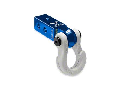 Moose Knuckle Offroad Jowl Split Shackle/Mohawk 2.0 Receiver Combo; Blue Pill/Pure White (Universal; Some Adaptation May Be Required)