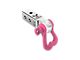 Moose Knuckle Offroad XL Shackle 3/4 and Mohawk 2.0 Receiver Combo; Atomic Silver/Pretty Pink (Universal; Some Adaptation May Be Required)