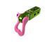 Moose Knuckle Offroad XL Shackle/Mohawk 2.0 Receiver Combo; Bean Green/Pretty Pink (Universal; Some Adaptation May Be Required)