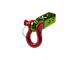 Moose Knuckle Offroad B'oh Spin Pin Shackle 3/4 and Mohawk 2.0 Receiver Combo; Bean Green/Flame Red (Universal; Some Adaptation May Be Required)