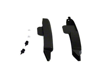 Mopar Bumper Bracket Set; Front; Side; 2-Piece (13-18 RAM 1500)