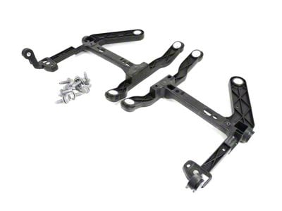 Mopar Bumper Bracket Set; Front; Side Moulding; 2-Piece (13-18 RAM 1500)