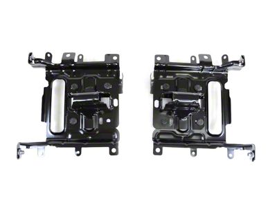 Mopar Bumper Bracket Set; Front; Side Moulding; 2-Piece (13-18 RAM 1500)