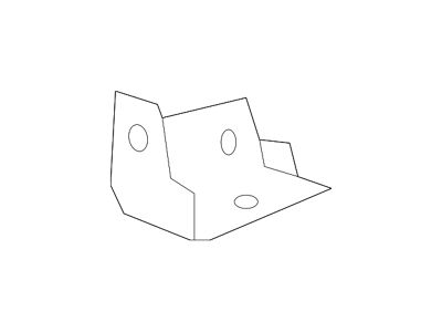 Mopar Bumper Bracket Set; Front; outer (19-25 RAM 1500 Rebel)
