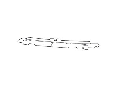 Mopar Bumper Cover Reinforcement; Front (09-12 RAM 1500)