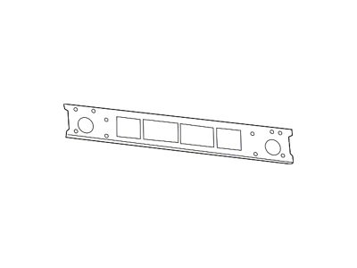 Mopar Bumper Cover Reinforcement; Front (19-25 RAM 1500)