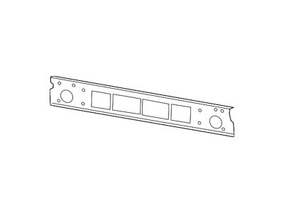 Mopar Bumper Cover Reinforcement; Front (19-24 RAM 1500 Rebel)