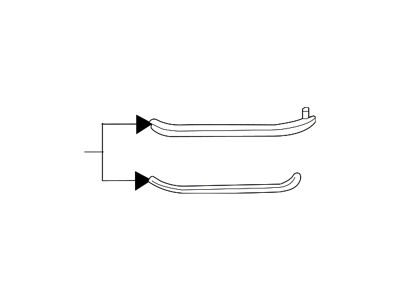 Mopar Bumper Cover Support; Front Right; Outer Bracket; Upper (19-25 RAM 1500)