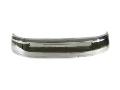 Mopar Front Bumper Face Bar without Fog Light Openings; Chrome (09-12 RAM 1500)