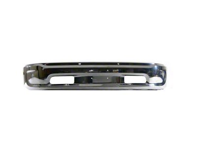 Mopar Front Bumper Face Bar without Fog Light Openings; Chrome (13-18 RAM 1500)