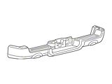 Mopar Rear Bumper Face Bar (19-25 RAM 1500 Rebel)