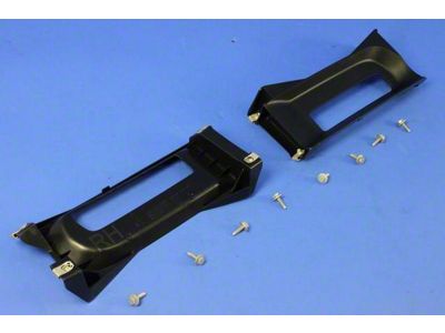 Mopar Bumper Insert; Front; Bezel Kit; With Tow Hook; 2-Piece (13-18 RAM 1500)