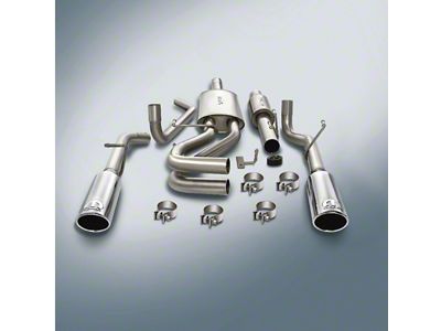 Mopar Dual Exhaust System with Polished Tips; Rear Exit (09-18 5.7L RAM 1500 w/ Factory Dual Exhaust)