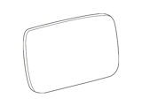 Mopar Door Mirror Glass; Right; Power Heated; Convex; Without Towing Package (09-19 RAM 1500)