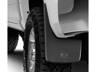 Mopar Front Heavy Duty Rubber Splash Guards (09-18 RAM 1500)