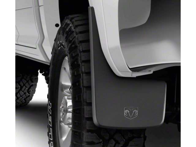 Ram Guard Rack Protector Rubber Mopar RAM 1500 Front Heavy Duty Rubber Splash Guards R110884 (09-18 RAM ...