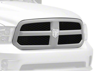 Mopar R/T Honeycomb Upper Replacement Grille; Paint to Match (13-18 RAM 1500, Excluding Rebel)