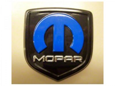 Mopar 10 Series Emblem (Universal; Some Adaptation May Be Required)