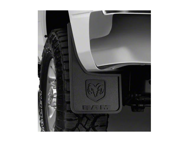 Ram Guard Rack Protector Rubber Mopar RAM 1500 Rear Heavy Duty Rubber Splash Guards R110894 (09-18 RAM ...