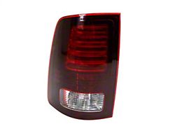 Mopar Sport Package LED Tail Light; Black Housing; Red Lens; Driver Side (13-16 RAM 1500 w/ Factory LED Tail Lights)