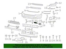 Mopar Tow Hook Bezels (19-24 RAM 1500)