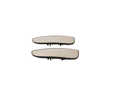 Mopar Door Mirror Glass; With Towing Package; Extended Mirror; With Lower Convex Glass; Left (10-18 RAM 2500)
