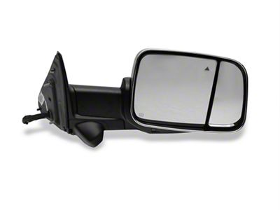 Mopar Door Mirror Set; With Towing Package and Blind Spot Sensor; With Surround View and Memory; Right; Chrome (19-24 RAM 2500)