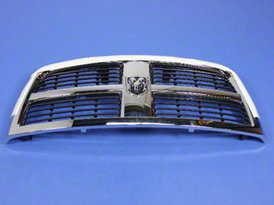 Mopar Grille; Assembly; Chrome and Black; RPO Code MFD (10-12 RAM 2500)