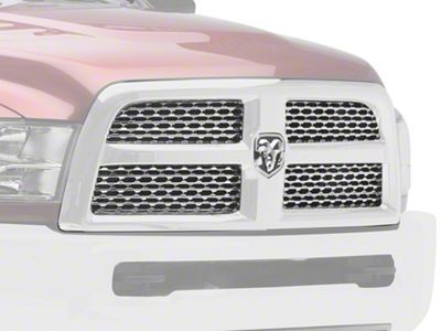 Mopar Grille; Assembly; Chrome; RPO Code MF1 (13-18 RAM 2500)